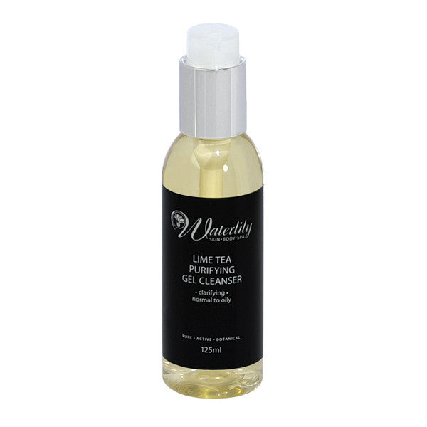 Waterlily lime tea purifying gel cleanser