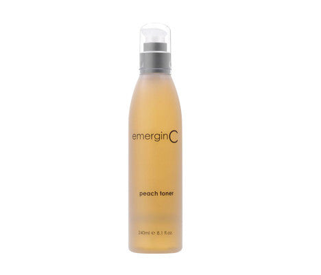 EmerginC peach toner suitable for all skin types