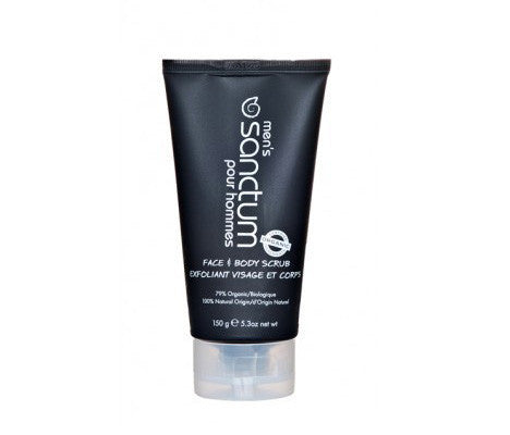 Sanctum mens face and body scrub