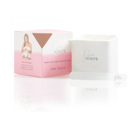 Pure ignite pure touch massage candle