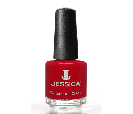 Jessica nail Colour: royal red