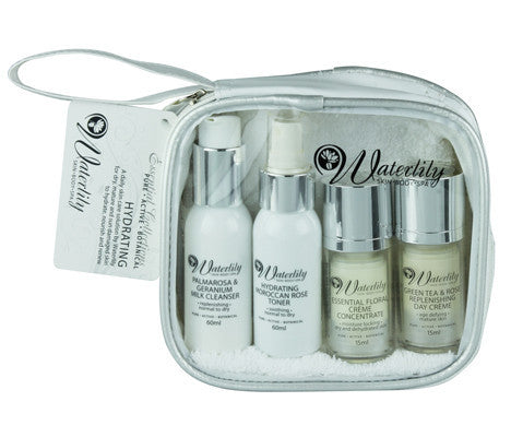Waterlily hydrating travel pack